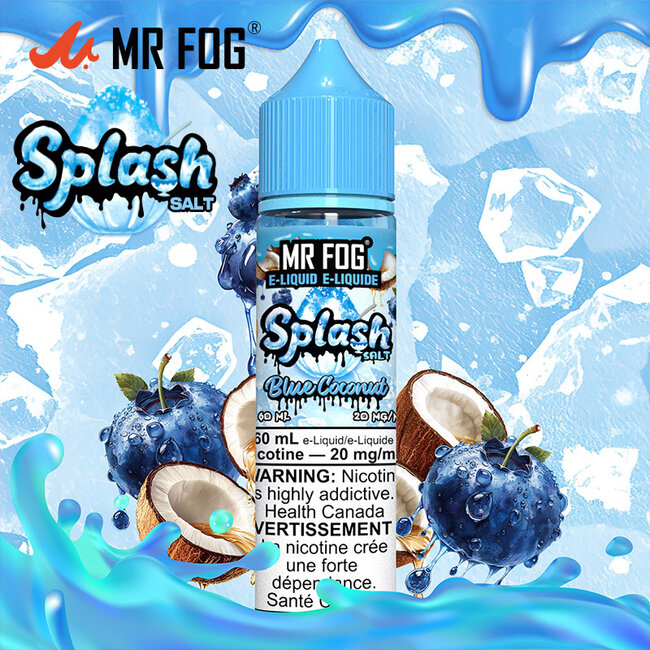 MR FOG SPLASH MR FOG JUICE SPLASH  SALT NIC