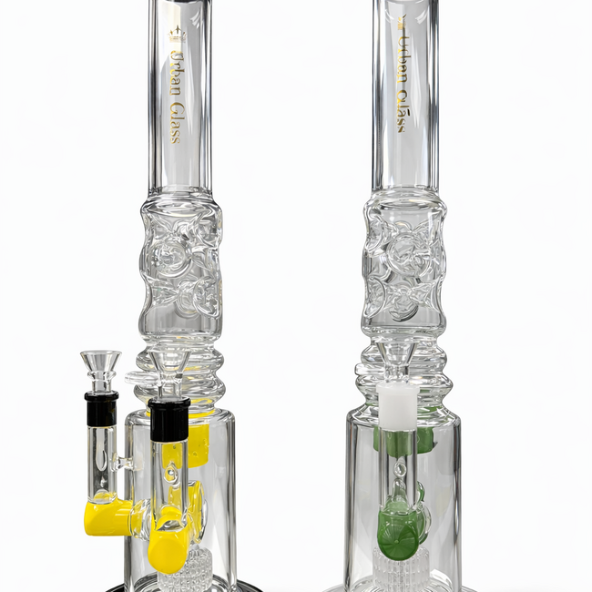 URBAN GLASS 21'' URBAN GLASS SINGLE MATRIX PERC BONG