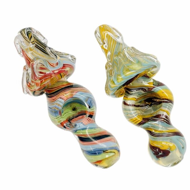 4'' SMALL MUSHROOM GLASS HAND PIPE