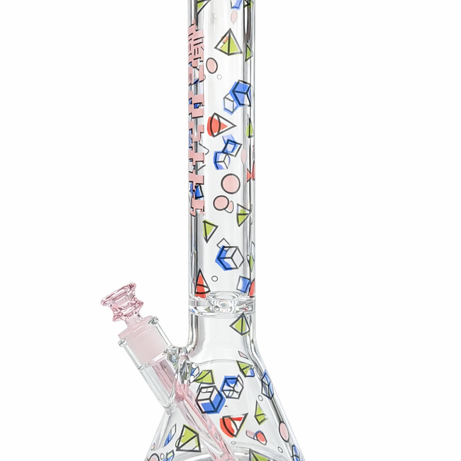 CASTLE GLASS 18'' 9MM CASTLE GLASS SHAPES BONG CG-103