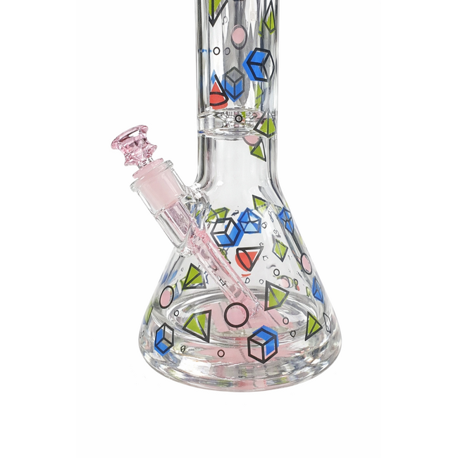 CASTLE GLASS 18'' 9MM CASTLE GLASS SHAPES BONG CG-103