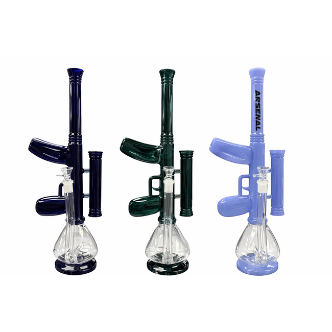 ARSENAL ARSENAL RIMFIRE GLASS BONG-MD-NB-MB1527