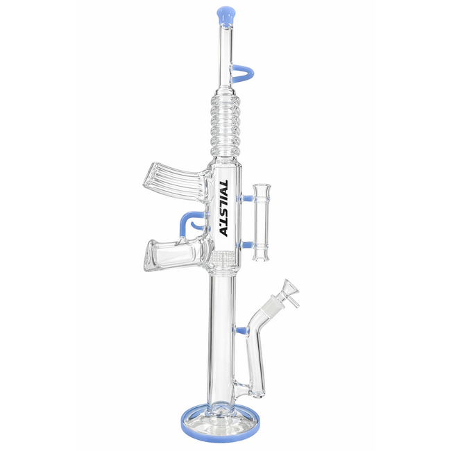 ARSENAL ARSENAL LONG PISTON GLASS BONG-MD-NB-MB1528