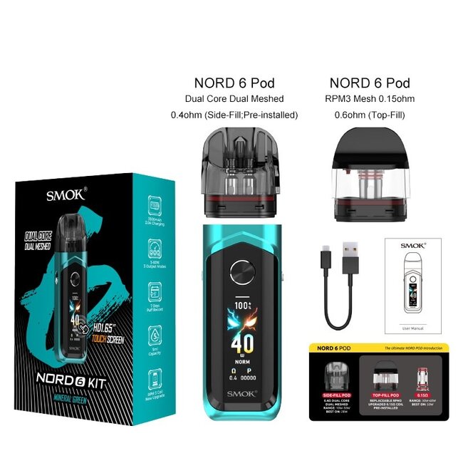 SMOK SMOK NORD 6 POD KIT [CRC]