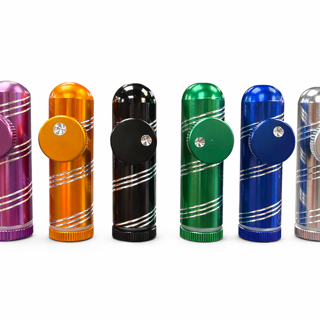 DELUXE ROTARY SNUFFER PIPE