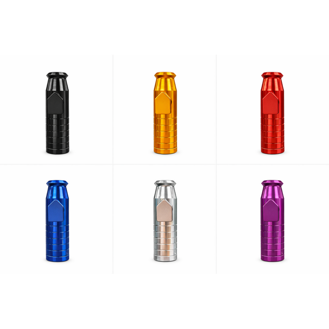 HEX BARREL SNUFFER PIPE