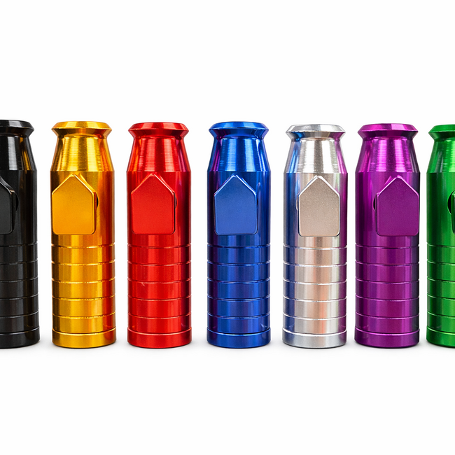 HEX BARREL SNUFFER PIPE