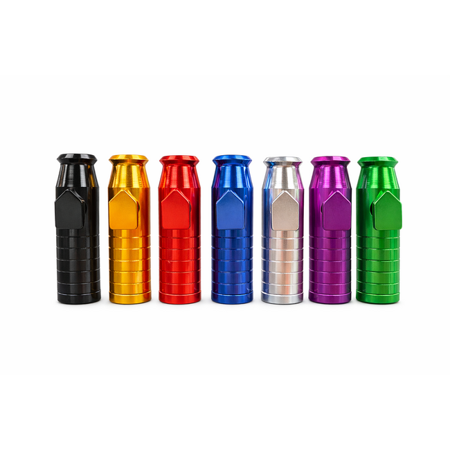 HEX BARREL SNUFFER PIPE