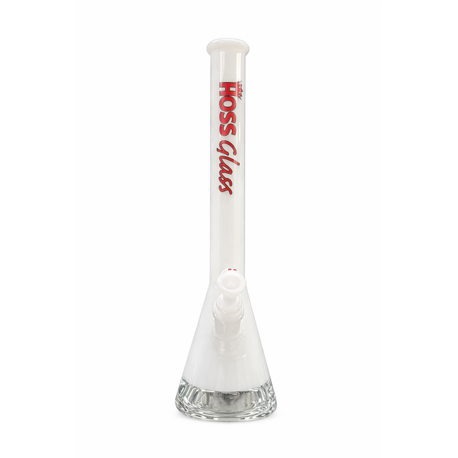 HOSS GLASS 16'' HOSS GLASS COLORED BEAKER W/WINDOW BASE  -H069