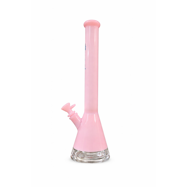 HOSS GLASS 16'' HOSS GLASS COLORED BEAKER W/WINDOW BASE  -H069