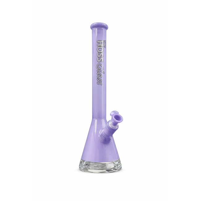 HOSS GLASS 16'' HOSS GLASS COLORED BEAKER W/WINDOW BASE  -H069