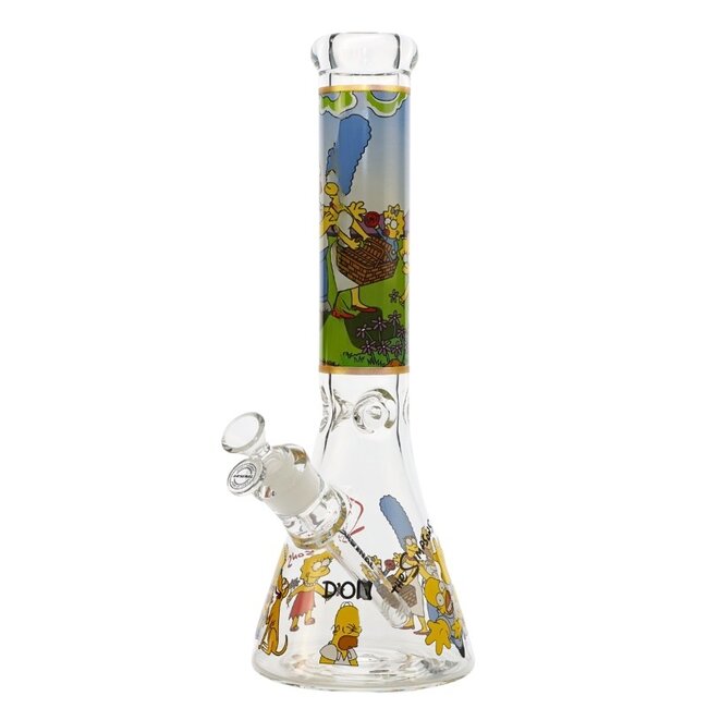 ARSENAL 14'' 7MM ARSENAL ICONS GLASS BONG ANIMATED -AR-GB-1011