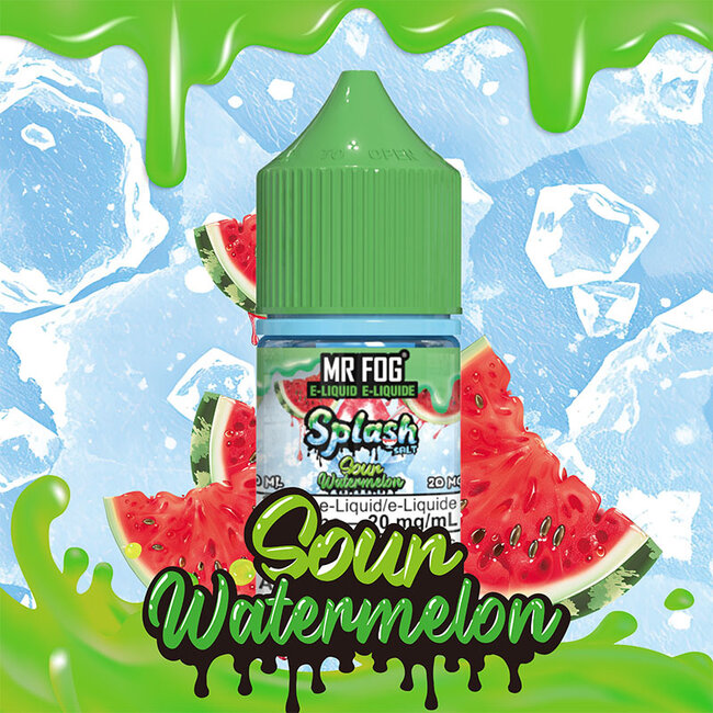 MR FOG SPLASH MR FOG JUICE SPLASH  SALT NIC