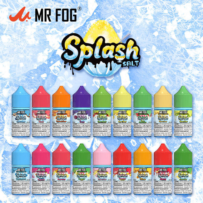 MR FOG SPLASH MR FOG JUICE SPLASH  SALT NIC