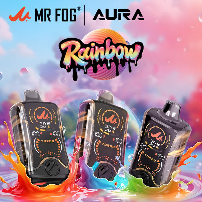 MR FOG MR FOG AURA RAINBOW 60K DISPOSABLE