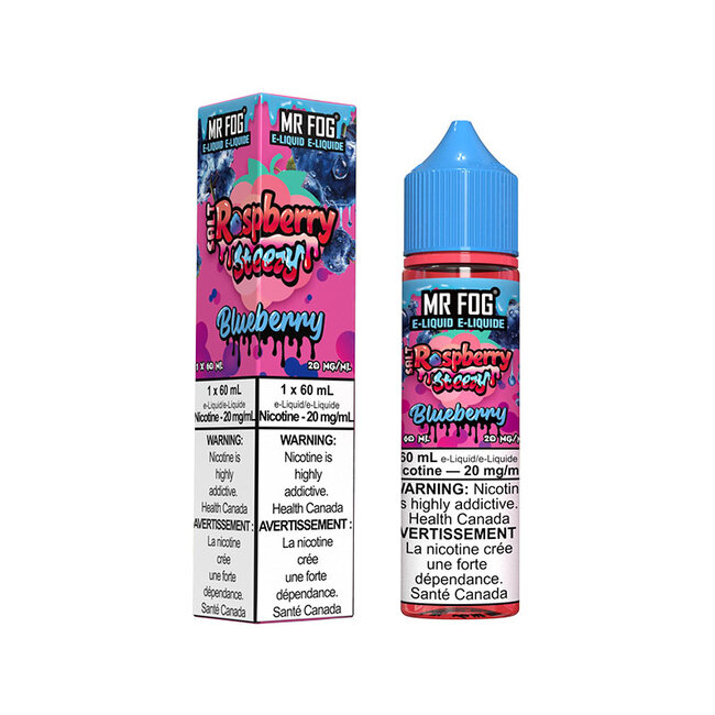 MR FOG MR FOG JUICE  RASPBERRY STEEZY SALT NIC