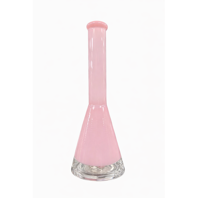 HOSS GLASS 12'' HOSS GLASS 38MM DIAMETER COLORED BEAKER W/WINDOW BASE-H070