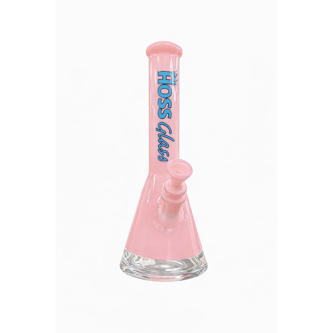 HOSS GLASS 12'' HOSS GLASS 38MM DIAMETER COLORED BEAKER W/WINDOW BASE-H070