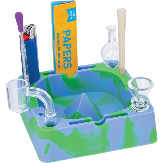 FUJIMA FUJIMA SAQUARE SILICONE ASHTRAY-SA107