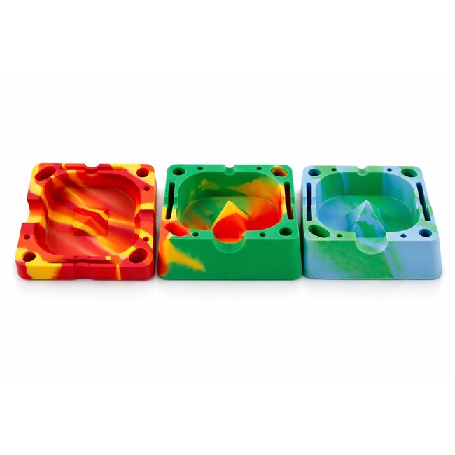 FUJIMA FUJIMA SAQUARE SILICONE ASHTRAY-SA107