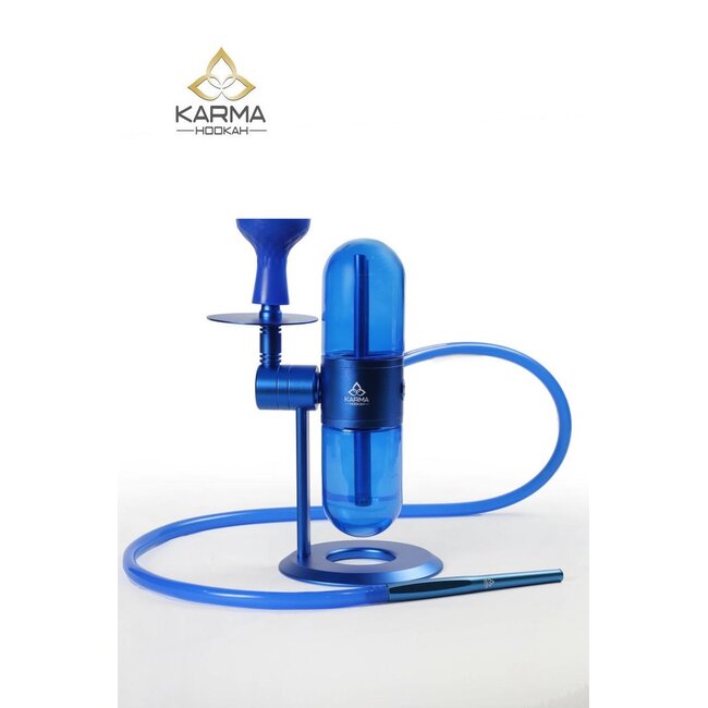 KARMA KARMA ANTARES GLASS ALUMINUM HOOKAH-KH-AHS