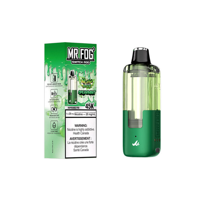 MR FOG MR FOG MINT STEEZY SWITCH POD 45K