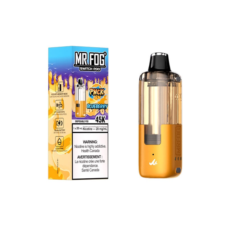 mr fog switch pod PNCK 45K Flavor:Vienna Bliss - Frozen Strawberry vape360 Shop Now Blue Ridge