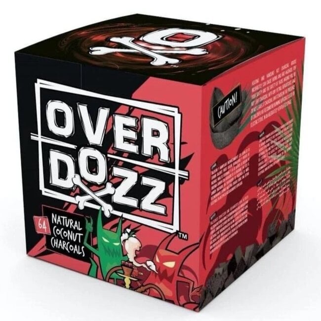 OVERDOZZ OVERDOZZ CUBE CHARCOAL COALS BY STARBUZZ - 62CT