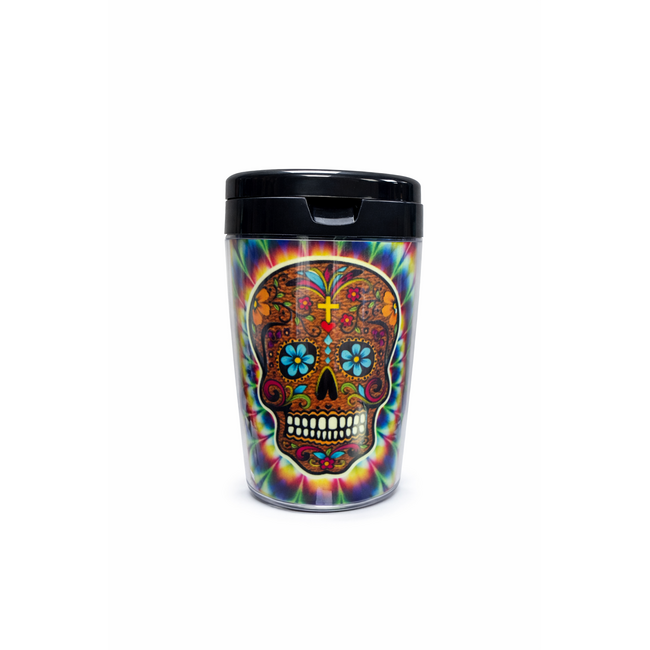 FUJIMA FUJIMA GLOW IN DARK EXTINGUISHING CAR ASHTRAY WITH SKULL -EX31