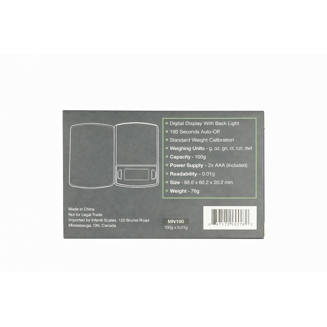 Infinity INFYNITI SCALES MINI 100Gx0.01G(MN-100)