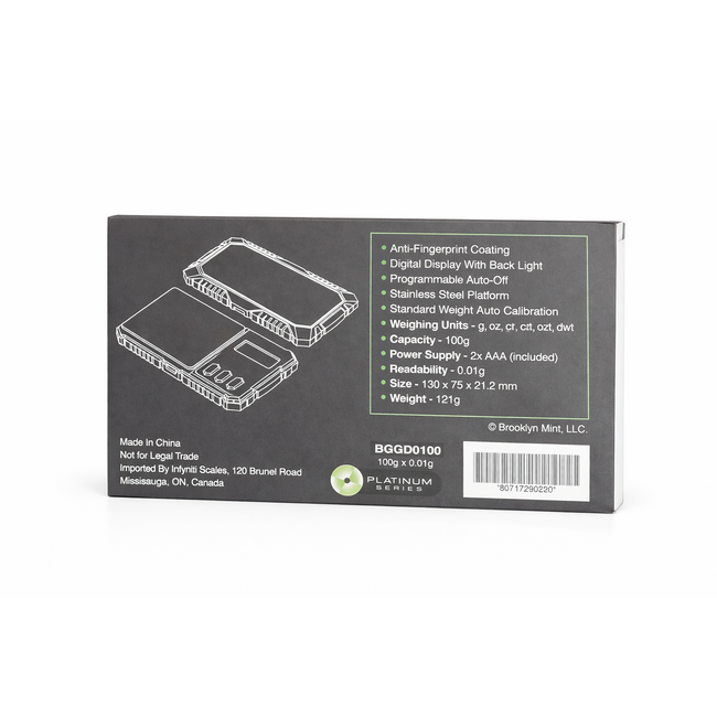 INFYNITI INFYNITI SCALE BIG GUARDIAN 100Gx0.01G(BGGD0100)