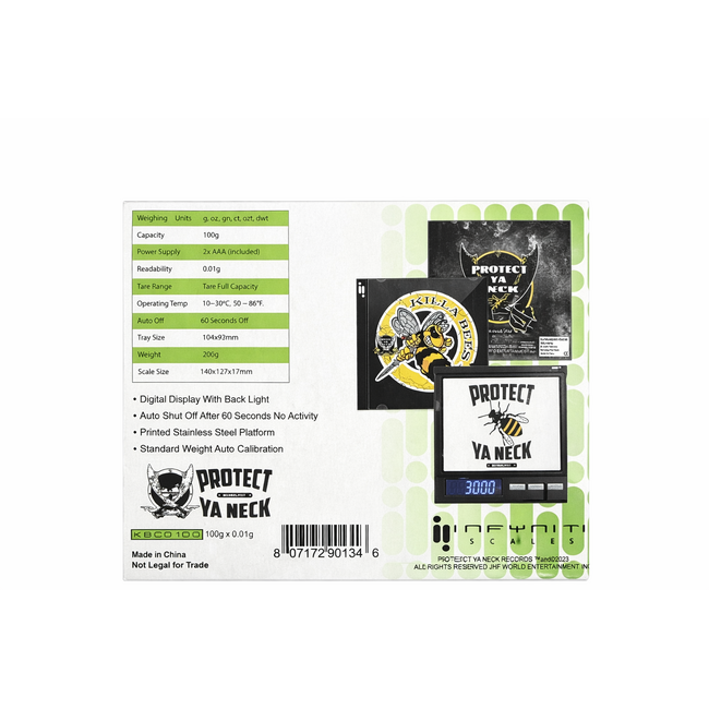 Infinity INFYNITI SCALES PROTECT YA NECK 100Gx0.01G(KBCO100)