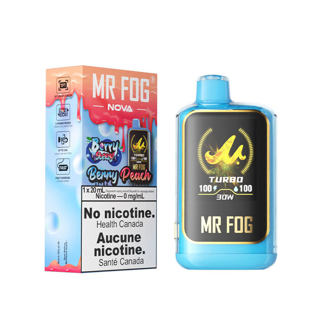 MR FOG MR FOG NOVA BERRY STEEZY 36K DISPOSABLE