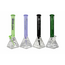 HOSS GLASS 18'' HOSS GLASS PYRAMID BEAKER HALF COLORED-H056
