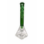 HOSS GLASS 18'' HOSS GLASS PYRAMID BEAKER HALF COLORED-H056