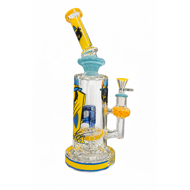 CHEECH GLASS 12'' CHEECH CLASSIC HIGH TIME TUBE YELLOW -CHE-359
