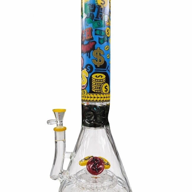 CHEECH GLASS 15'' CASH OUT BEAKER BONG-CHE-376