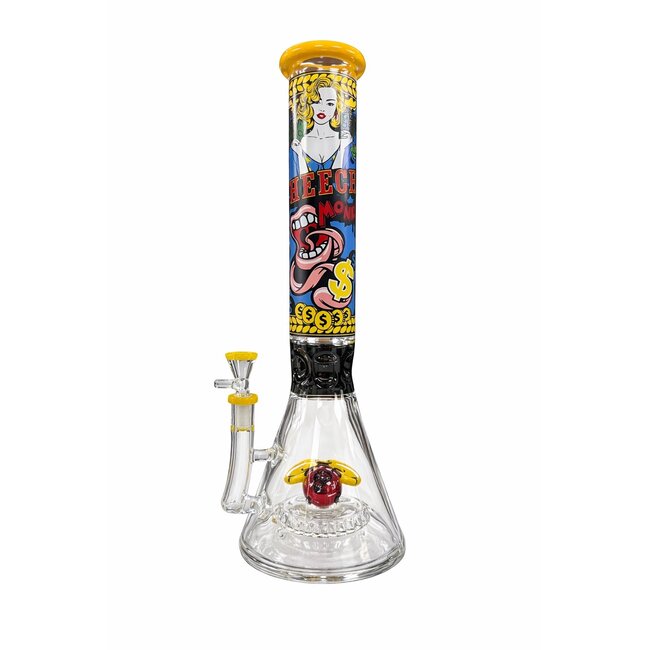 CHEECH GLASS 15'' CASH OUT BEAKER BONG-CHE-376