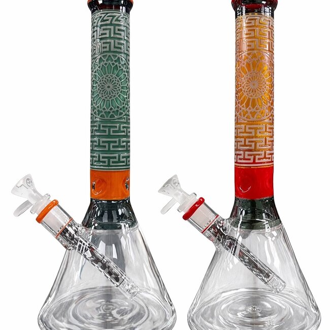 CHEECH GLASS 12'' ETACHED BEAKER CHE-116