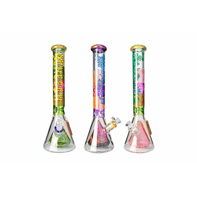 CHEECH GLASS 17'' MULTI COLOUR BEAKER IN BEAKER CHE-244