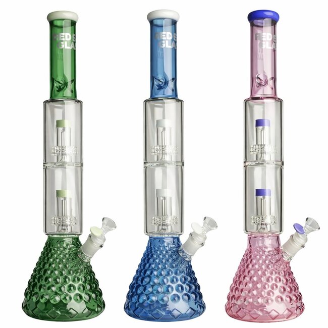 RED EYE GLASS RED EYE GLASS 18"TALL DUAL METRIX PERCS-REG080