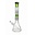 CRYSTAL GLASS 13'' BEAKER BONG C1526