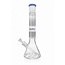 CRYSTAL GLASS 13'' BEAKER BONG C1526