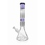 CRYSTAL GLASS 13'' BEAKER BONG C1526