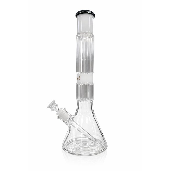 CRYSTAL GLASS 13'' BEAKER BONG C1526
