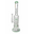 CRYSTAL GLASS 20'' DONUT PERC WATER BONG