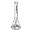 CRYSTAL GLASS 16'' MATCHING DOWNSTEM BEAKER BONG C4102