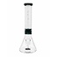 CRYSTAL GLASS 14'' BEAKER MANDALA BONG C1524