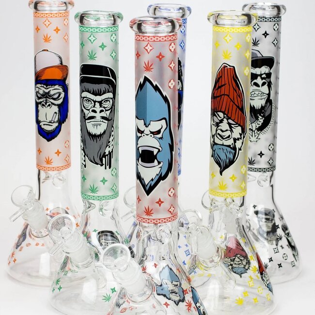 14'' GORILLA BEAKER WATER BONG C1040B