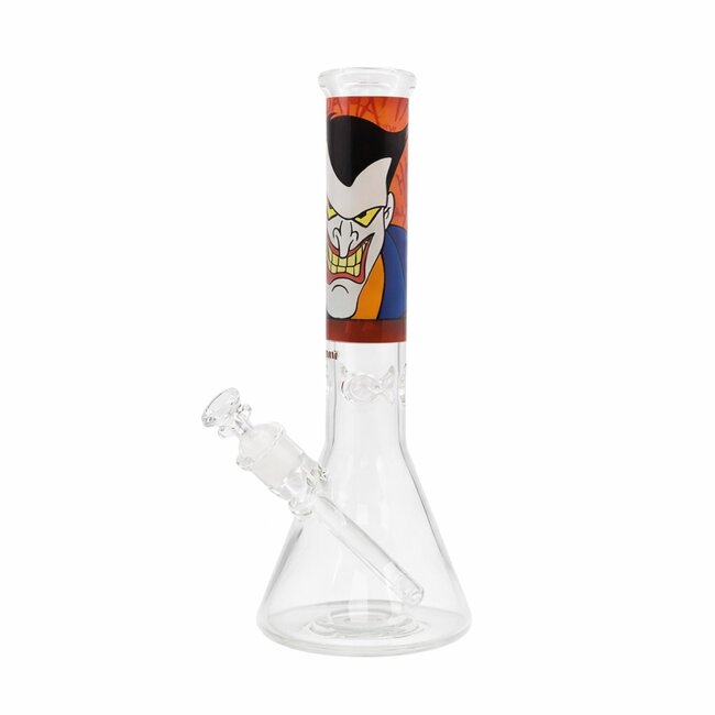 14'' 7MM JOKER BEAKER BONG C4102-A-3